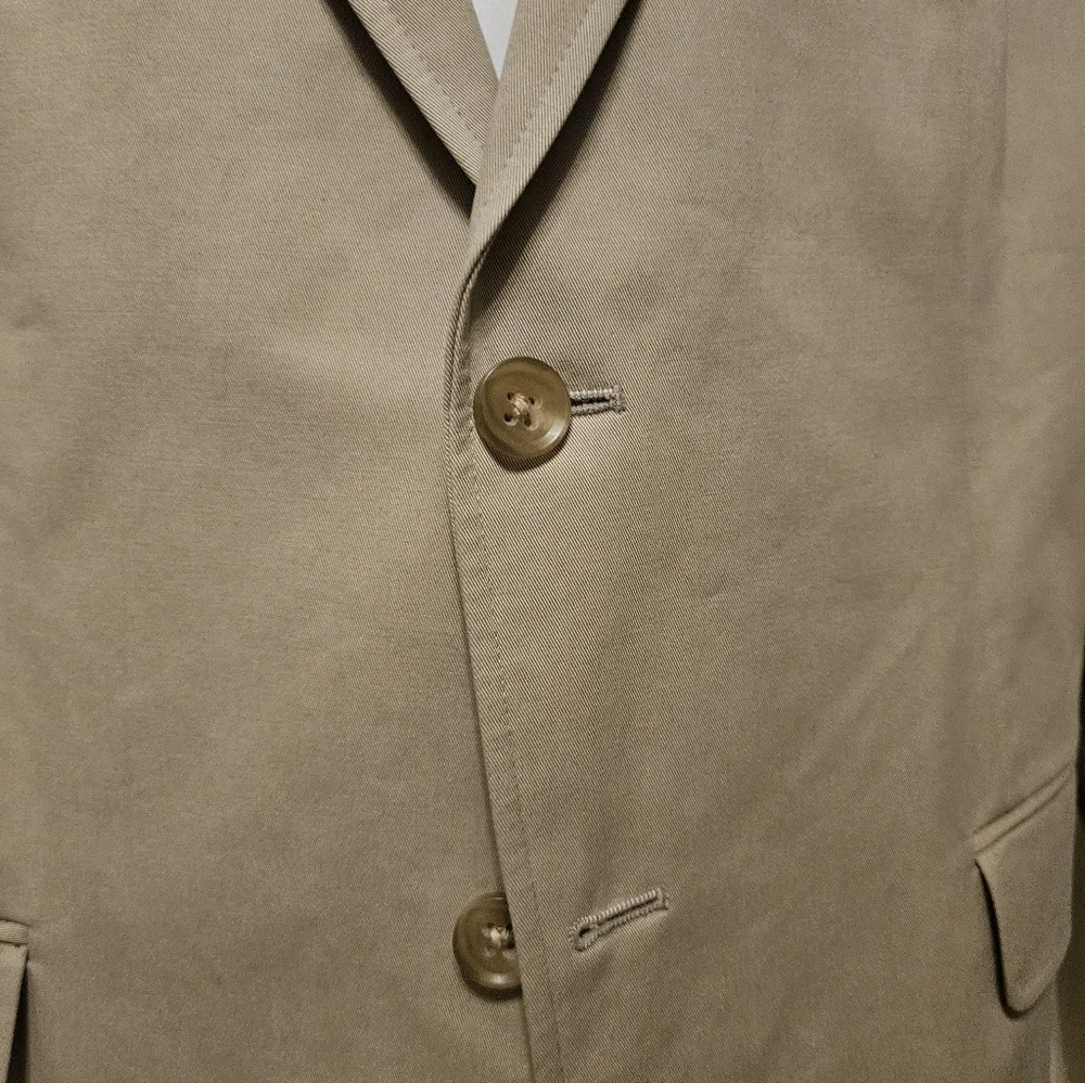 Banana Republic Tessuti di Sondrio chino modern fit blazer Sport Coat Jacket 44